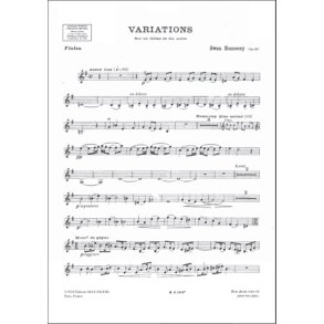 Variations Op 58 Flute-Violon-Alto-Violoncelle